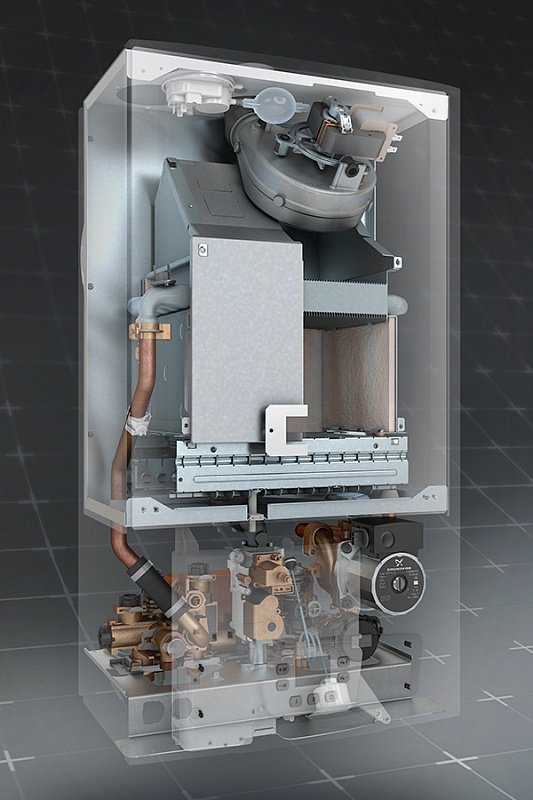 Газовый котел Baxin E18
